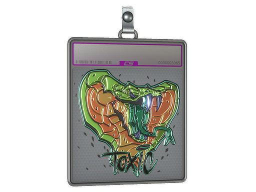 Sticker Slab | Toxic - CS2 Sticker