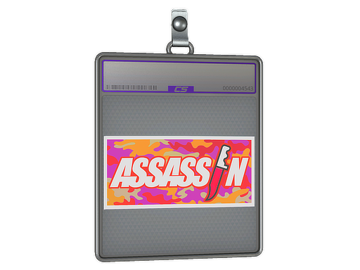 Sticker Slab | Assassin (Holo) - CS2 Sticker