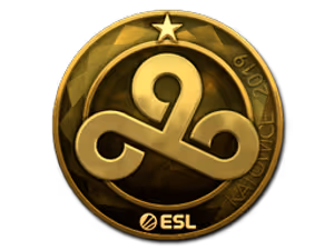 Cloud9 (Gold) | Katowice 2019 sticker
