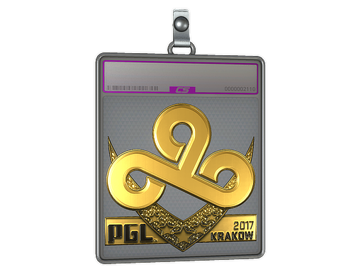Sticker Slab | Cloud9 | Krakow 2017 - CS2 Sticker