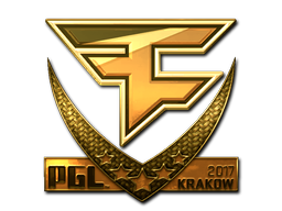 Sticker | FaZe Clan | Krakow 2017 | Gold