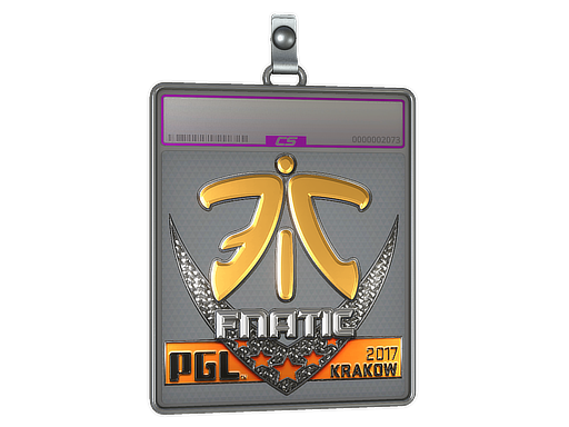 Sticker Slab | Fnatic | Krakow 2017 - CS2 Sticker