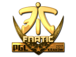 Sticker | Fnatic | Krakow 2017 | Gold