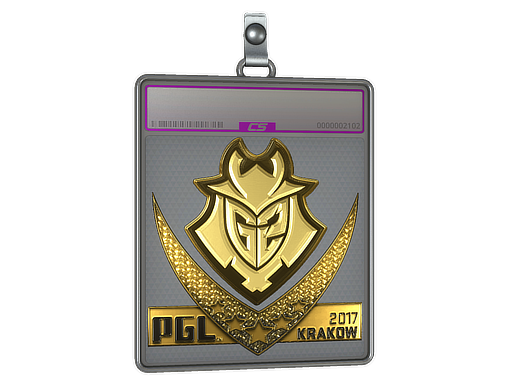 Sticker Slab | G2 Esports | Krakow 2017 - CS2 Sticker
