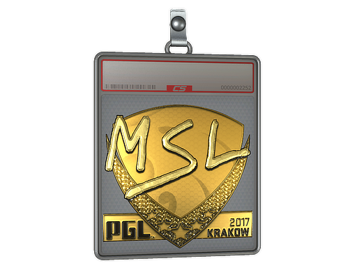Sticker Slab | MSL | Krakow 2017