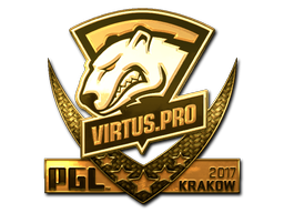 Sticker | Virtus.Pro | Krakow 2017 | Gold