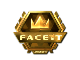 Sticker | FACEIT | London 2018 | Gold