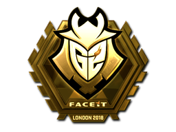 Sticker | G2 Esports | London 2018 | Gold