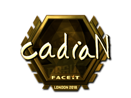 CS2 Sticker | cadiaN | London 2018 - 2