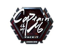 CS2 Sticker | captainMo | London 2018