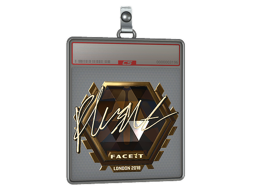 Sticker Slab | flusha | London 2018