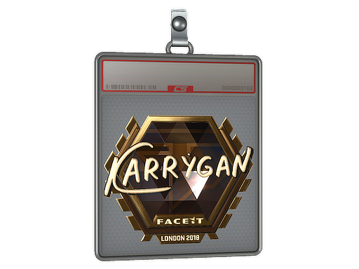 Sticker Slab | karrigan | London 2018