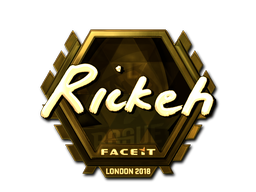 CS2 Sticker | Rickeh | London 2018 - 1