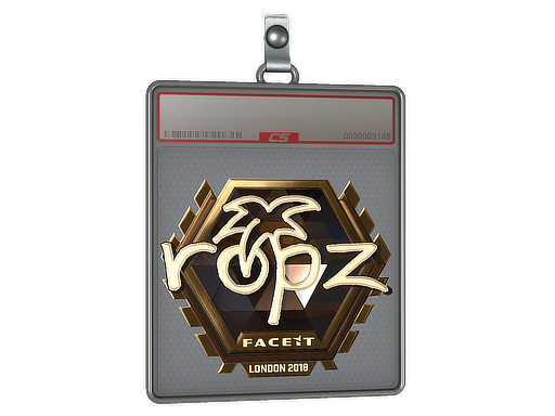 Sticker Slab | ropz | London 2018