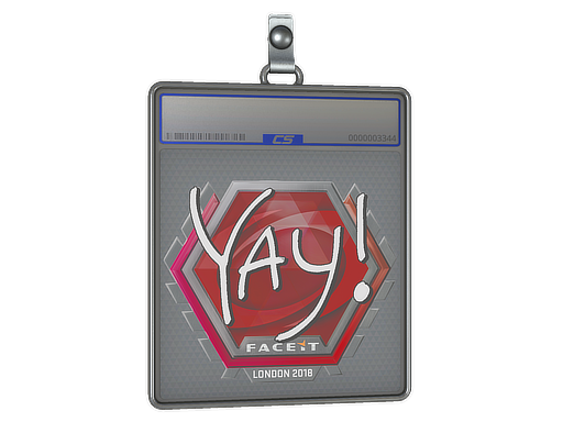 yay - CS2 Sticker