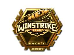 Sticker | Winstrike Team | London 2018 | Gold