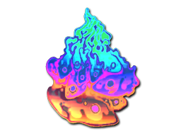Sticker | Liquid Fire