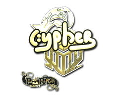 Sticker | Cypher | Paris 2023 | Gold