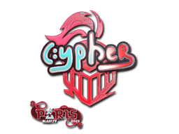 Sticker | Cypher | Paris 2023 | Holo