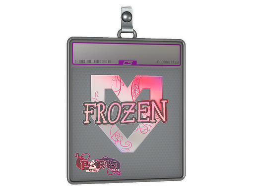 Sticker Slab | frozen | Paris 2023