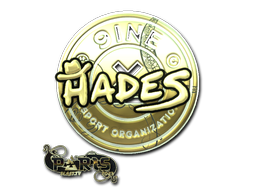 Sticker | hades | Paris 2023 | Gold