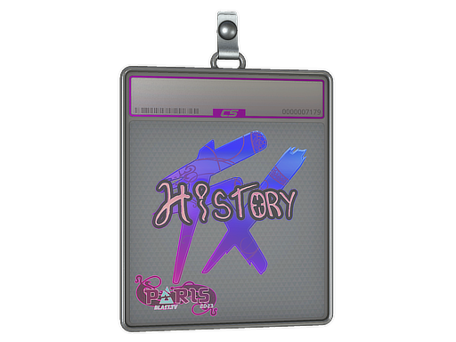 Sticker Slab | History | Paris 2023