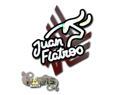 Sticker | juanflatroo | Paris 2023 | Glitter
