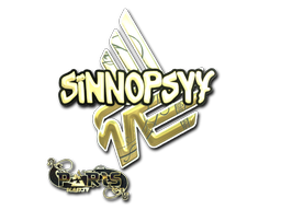 Sticker | sinnopsyy | Paris 2023 | Gold