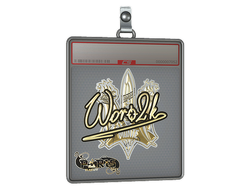 Sticker Slab | Woro2k | Paris 2023