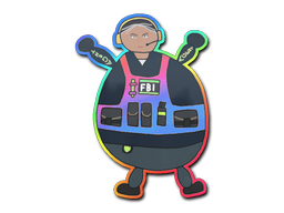 CS2 Sticker | Poorly Drawn Ava (Holo)