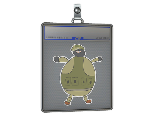 Sticker Slab | Poorly Drawn IDF - CS2 Sticker