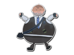 CS2 Sticker | Poorly Drawn Number K