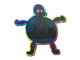 CS2 Sticker | Poorly Drawn SAS (Holo)