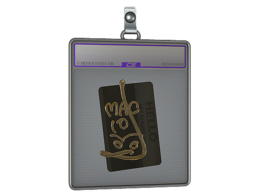 Sticker Slab | Hello MAC-10