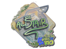 CS2 Sticker | aliStair | Rio 2022 - 3