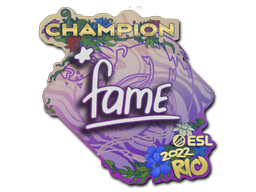CS2 Sticker | fame | Rio 2022 - 6