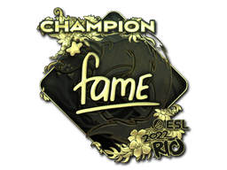 CS2 Sticker | fame | Rio 2022 - 3