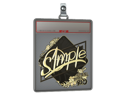 Sticker Slab | s1mple | Rio 2022