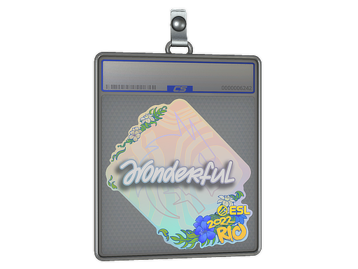 w0nderful - CS2 Sticker