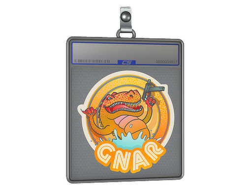 Sticker Slab | Orange Gnar - CS2 Sticker