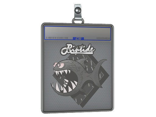 Sticker Slab | Black Jaggyfish | Default