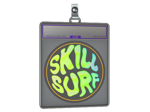 Sticker Slab | Ocean Sunset Skill Surf - CS2 Sticker