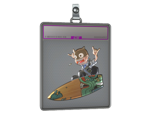 Sticker Slab | Fire Serpent Surf K