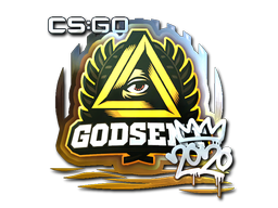 CS2 Sticker | GODSENT | 2020 RMR - 1