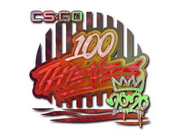 CS2 Sticker | 100 Thieves | 2020 RMR - 2