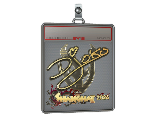 Sticker Slab | Djoko | Shanghai 2024