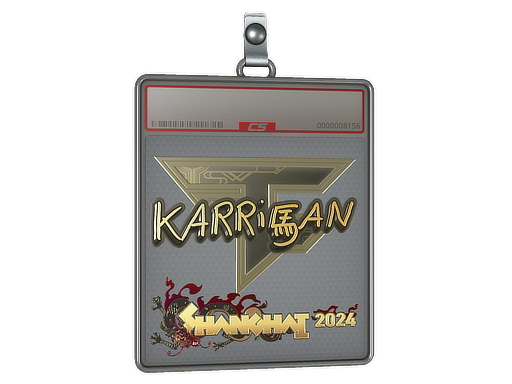 Sticker Slab | karrigan | Shanghai 2024