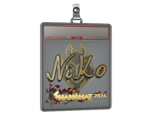 Sticker Slab | NiKo | Shanghai 2024