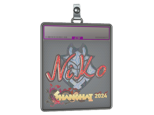 NiKo - CS2 Sticker