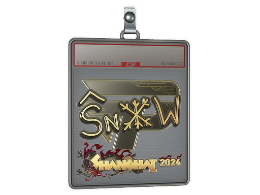 Sticker Slab | snow | Shanghai 2024